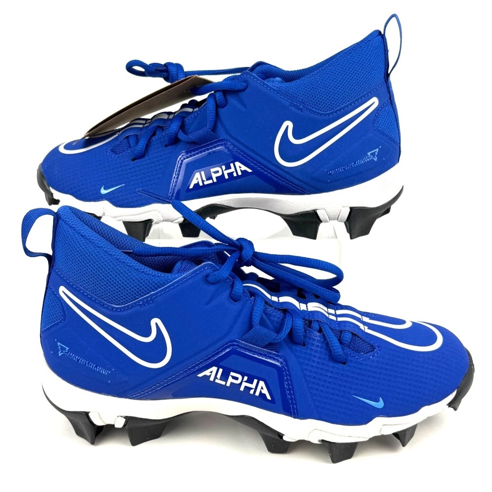 Nike Alpha menace‎ 3 shark CV0582-414 size 10.5 royal blue football cleats new